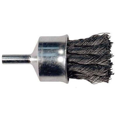 1 X 1/4SHK KNOTTED END BRUSH C/S