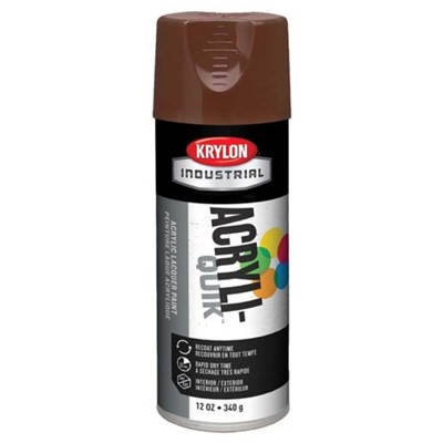16oz LEATHER BROWN INDUST PAINT