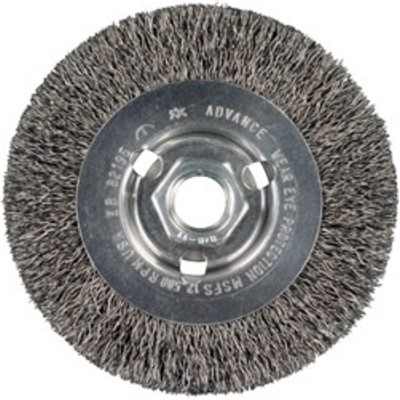 4 X 1/2 X 5/8-11 CRIMPED WIRE SS
