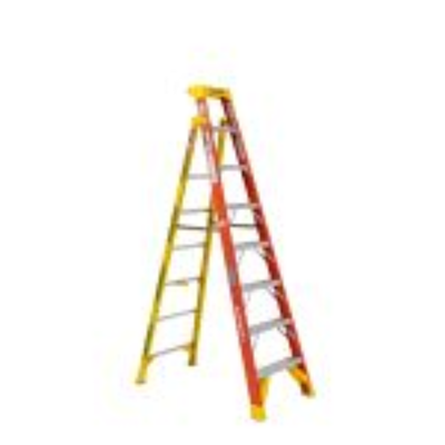 8ft 300lbs lean safe step ladder
