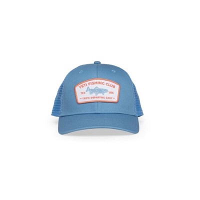 FISHING CLUB TURCKER HAT PACIFIC BLUE