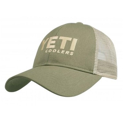 YETI Trucker Hat Olive Green