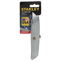 Retractable Utility Knife, 3 Blades